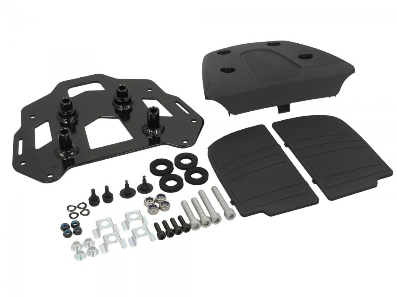 Kit Topcase para MP3 (incl. placa de montaje) 37 l, negro, universo 91/B
