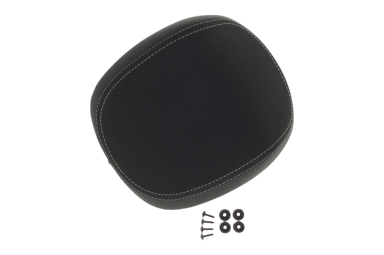 Respaldo original para baúl 32L - negro con costuras verdes
