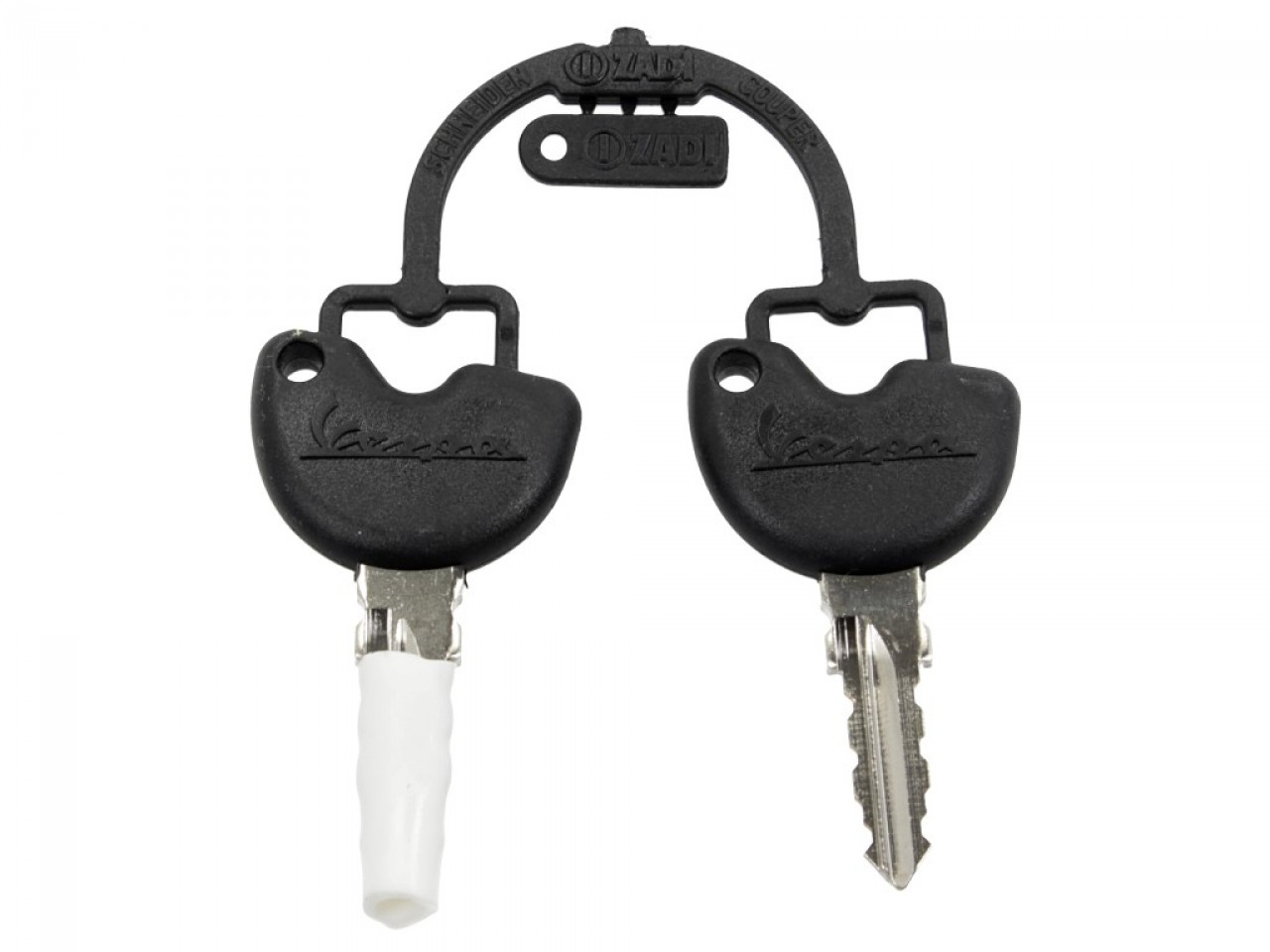 Baúl trasero para Vespa de 32 l, color plata, modelo 719/C, sin respaldo