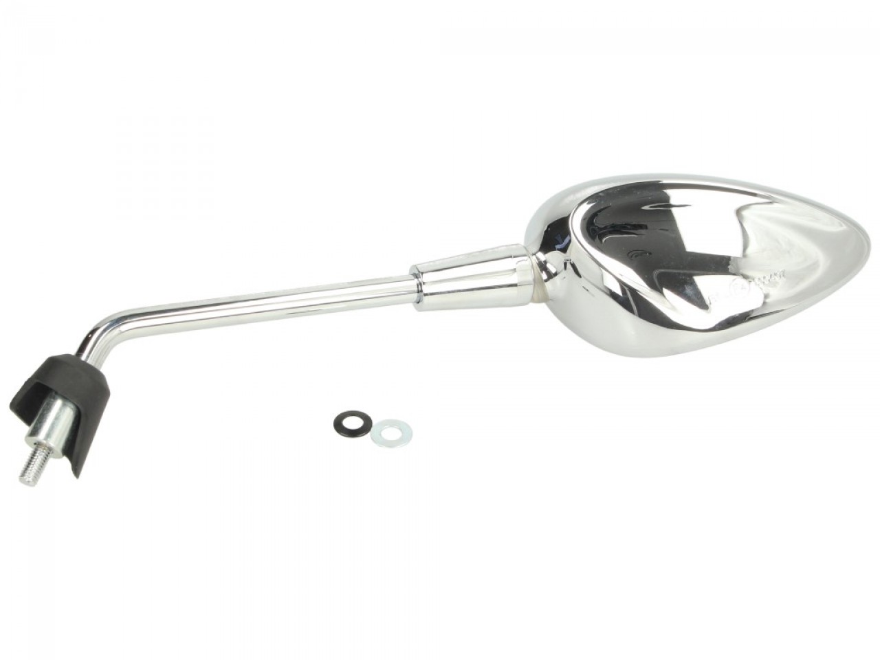 Espejo izquierdo cromado para Vespa Sprint 50-150cc 2T/4T