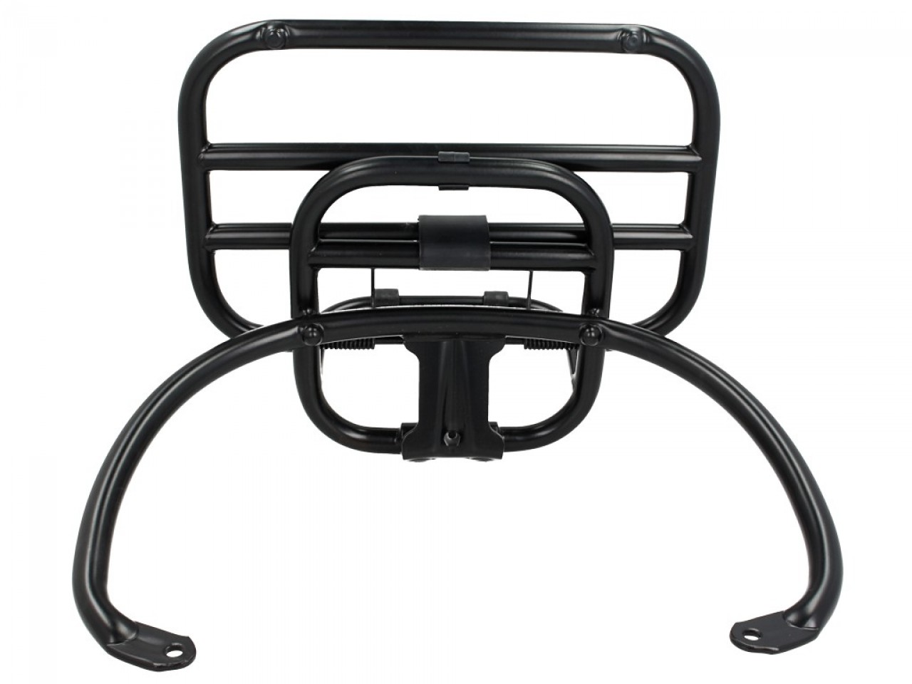 Portaequipajes trasero plegable original negro para Vespa GTS/GTV