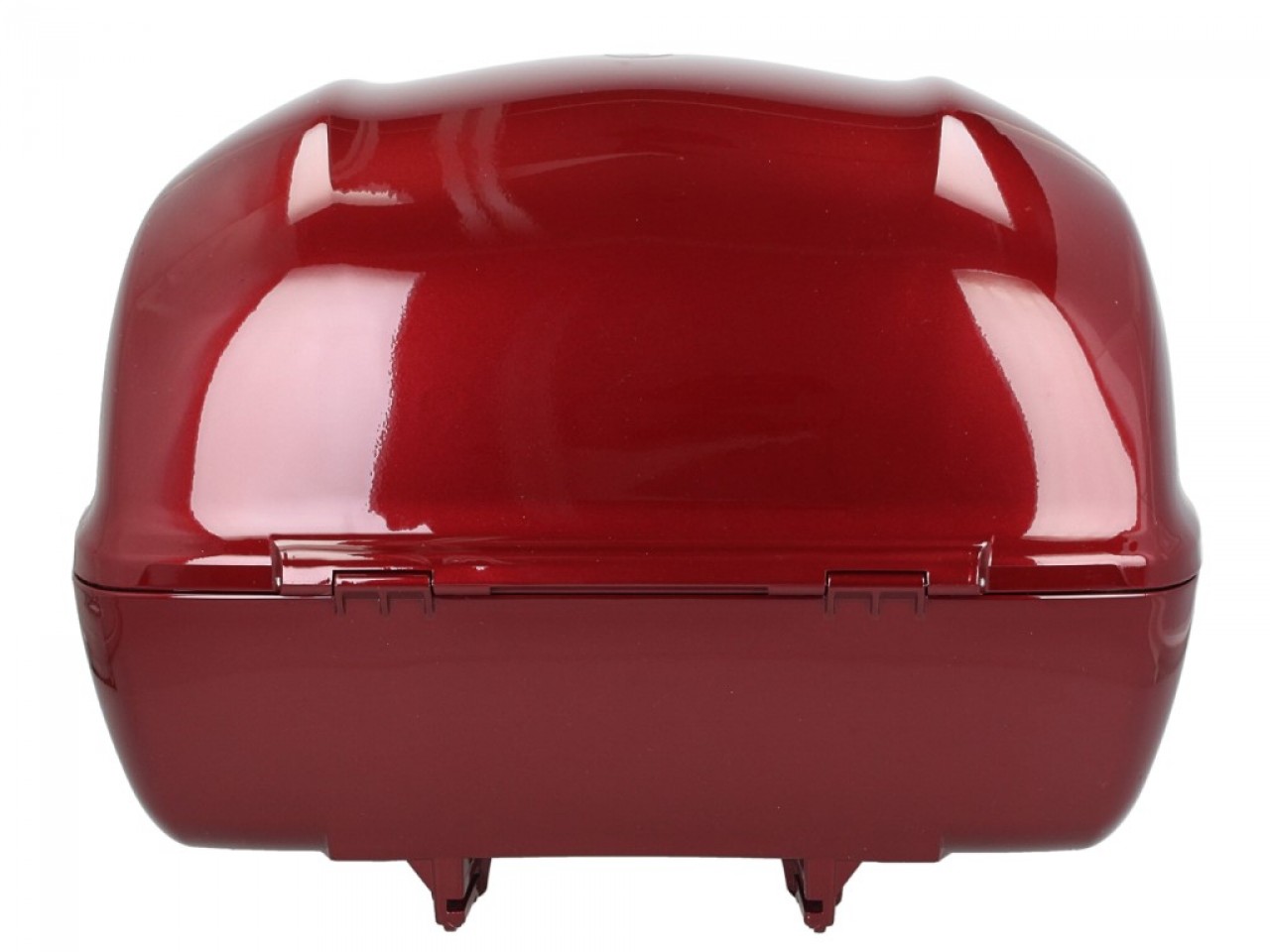 Baúl trasero para Vespa de 32 l, rojo brillante, modelo 880/A, sin respaldo