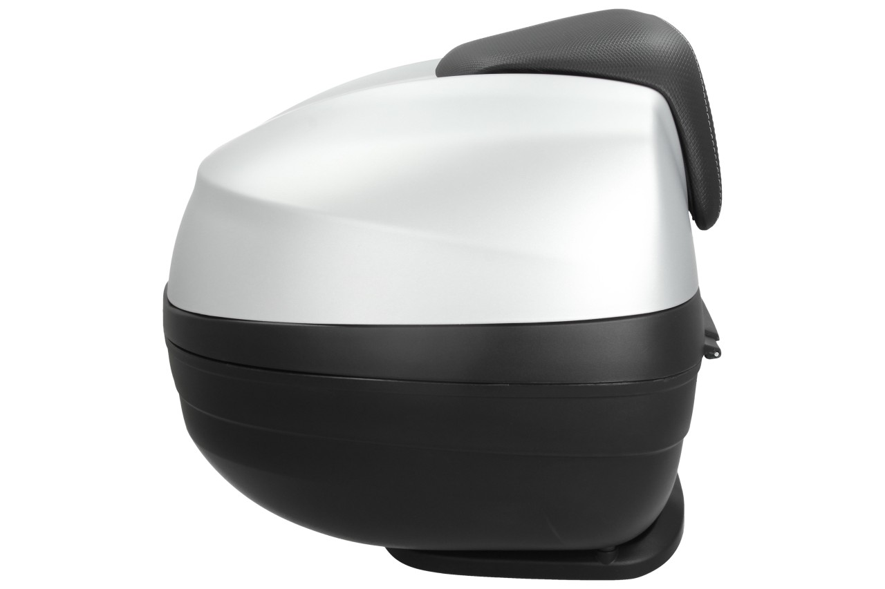 Top Case 37 l, gris (H4_gris mate 760/B) mate para Piaggio MP3 400 / 500 HPE 2020-2021