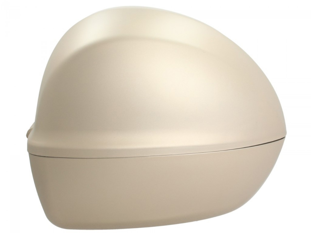 Baúl para Vespa de 32 l, beige mate, 516/A, sin respaldo