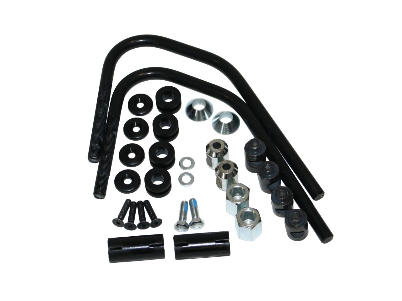 Soporte negro original para parabrisas Vespa Sprint (24-)