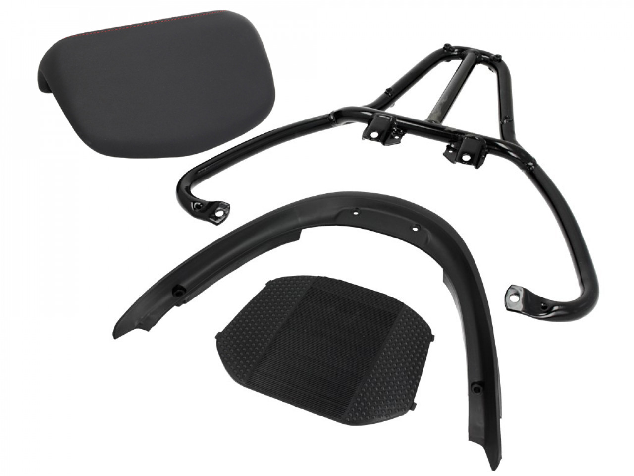 Kit Top Case (incl. placa de montaje), 37 l, blanco para Piaggio MP3 125 / 300 / Sport HPE