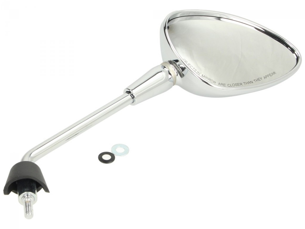 Espejo derecho cromado para Vespa Sprint 50-150cc 2T/4T