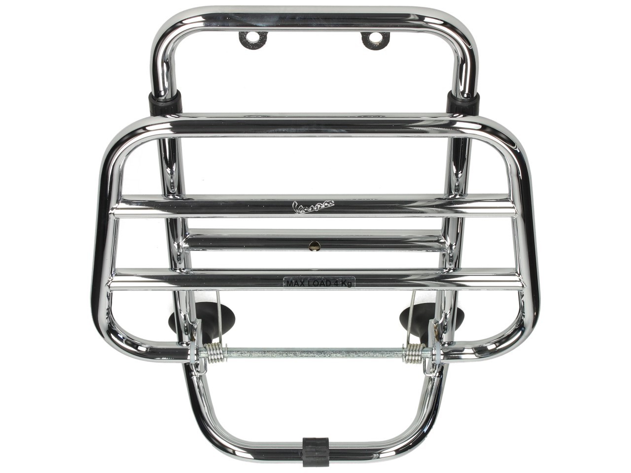 Portaequipajes delantero, cromado, plegable, para Vespa GTS