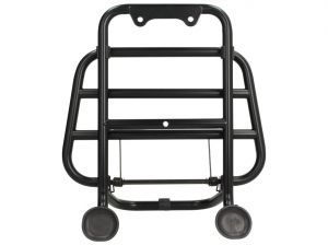 Portaequipajes delantero original Vespa GTS/GTV/Sei Giorni, negro (Hasta el año de construcción 2018)