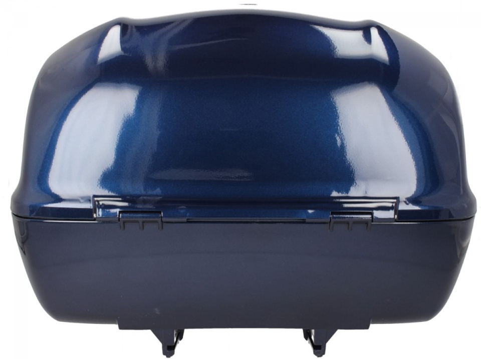 Baúl para Vespa de 32 l, azul brillante, 222/A, sin respaldo