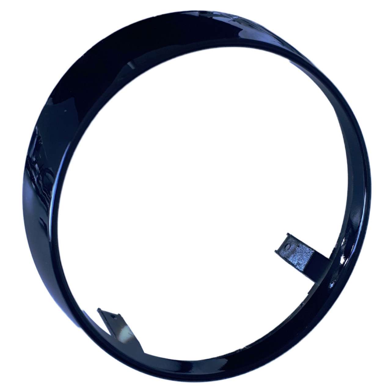 Anillo de la lámpara del marco del faro Vespa GTS 2019 - Negro brillante