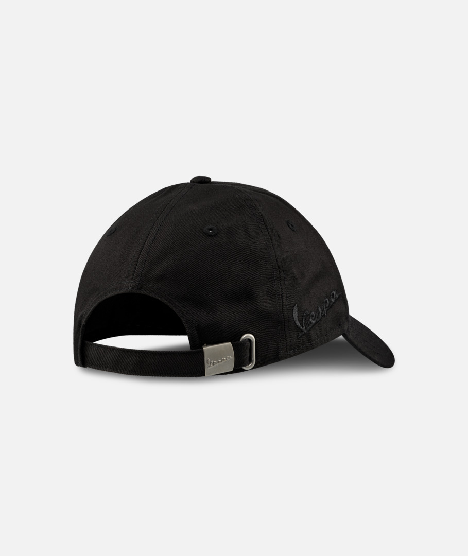 Gorra Vespa DEC Bling New Era 9Forty negra