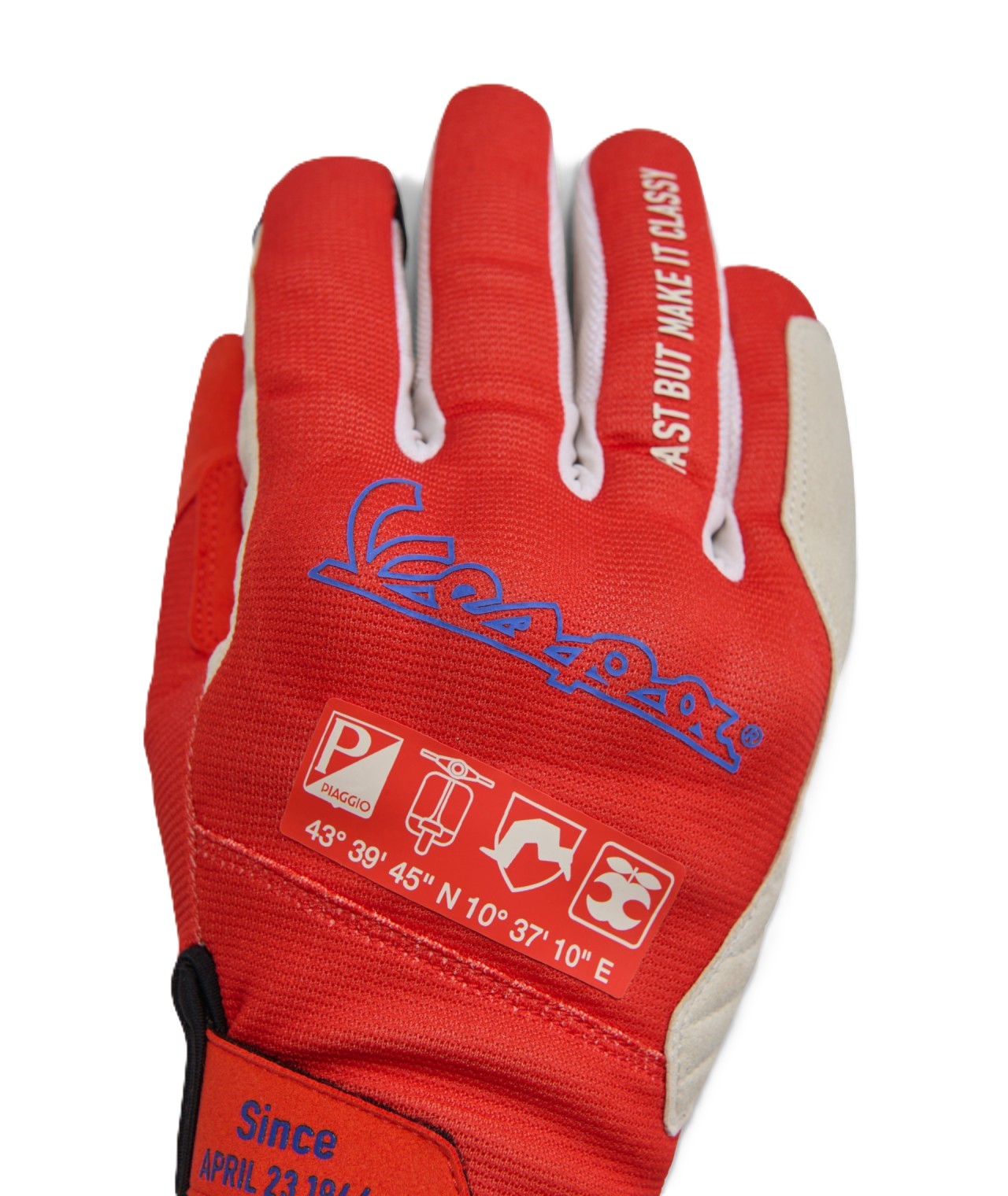 Guantes Vespa naranja DEC