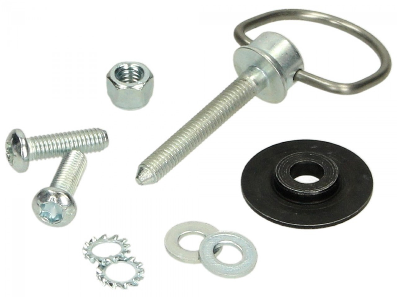 Portaequipajes trasero cromado para Vespa Primavera / Sprint / Elettrica