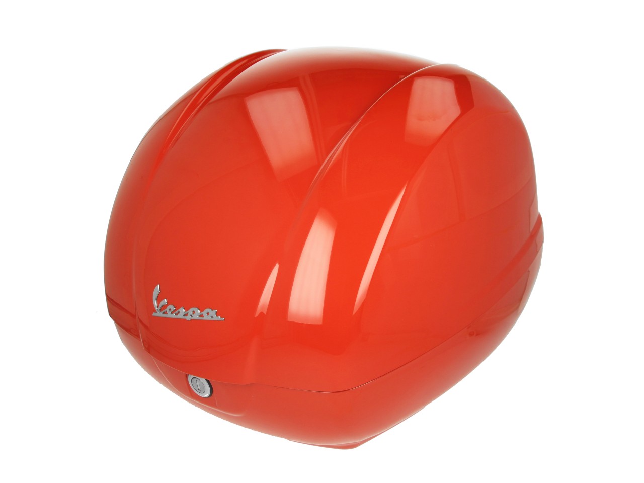 Baúl original de 36 l en naranja brillante A11 para Vespa GTS 125/310 y GTV 310