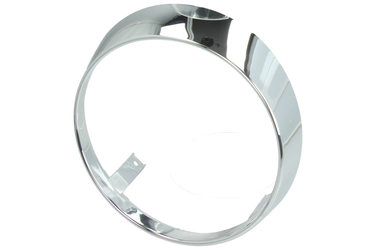 Anillo de la lámpara del marco del faro Vespa GTS 2019 - Cromo