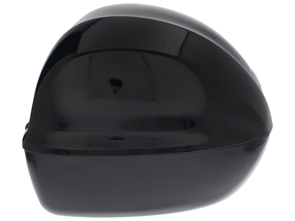 Baúl trasero para Vespa de 32 l, negro brillante, 094, sin respaldo