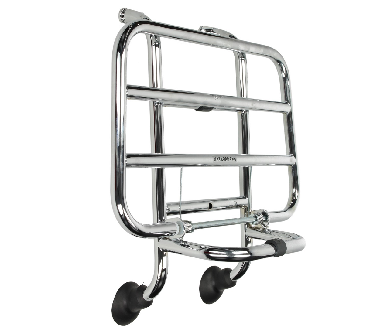 Portaequipajes original plegable delantero cromado Vespa LX