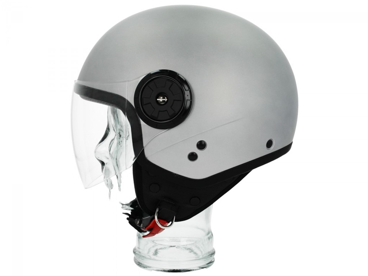 Casco Piaggio Jet AWA Basejet gris mate