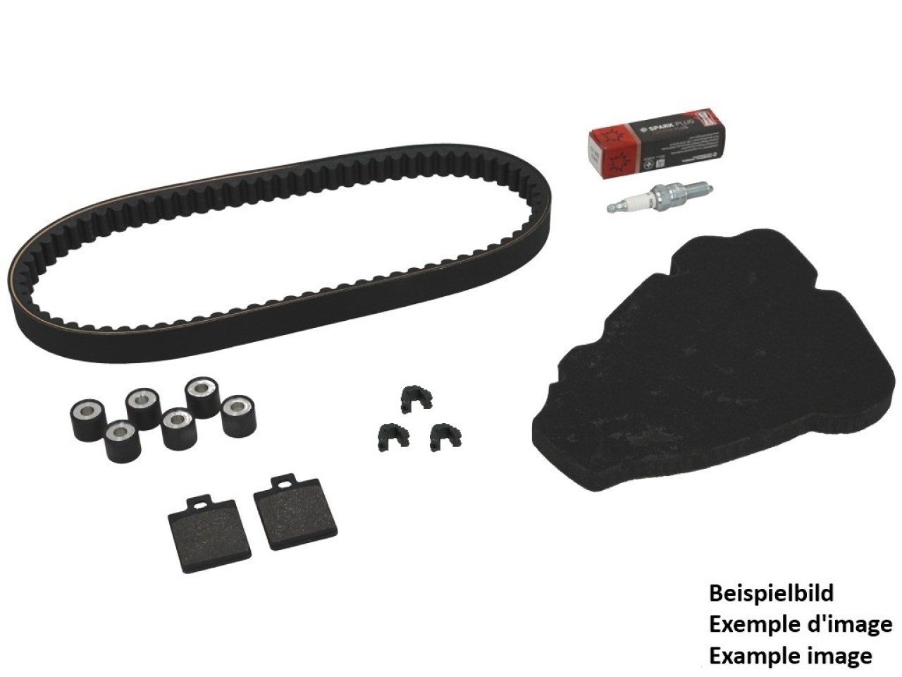 Kit de inspección Plus (OEM) con pastillas de freno Vespa GTS 300 ABS 2013-2016