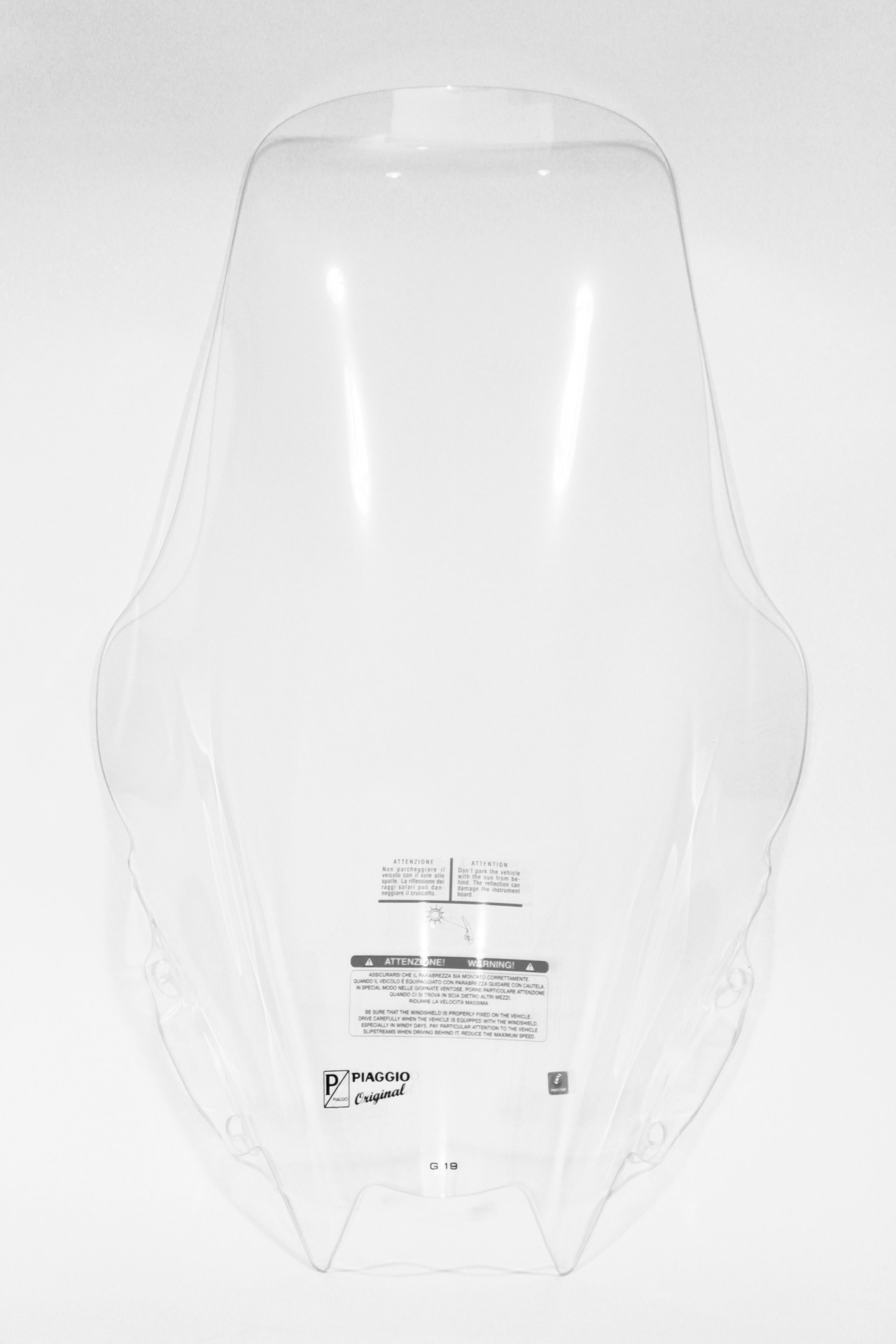 Parabrisas transparente para Piaggio MP3 300 / Sport HPE 2019-