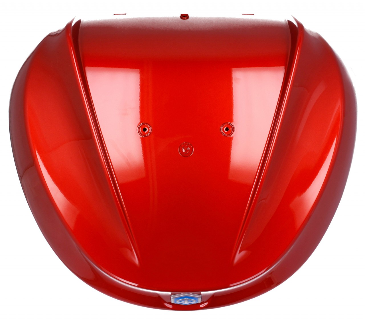 Kit baúl 36 l. naranja metalizado A12 Original Piaggio para Beverly HPE (incl. placa de montaje)