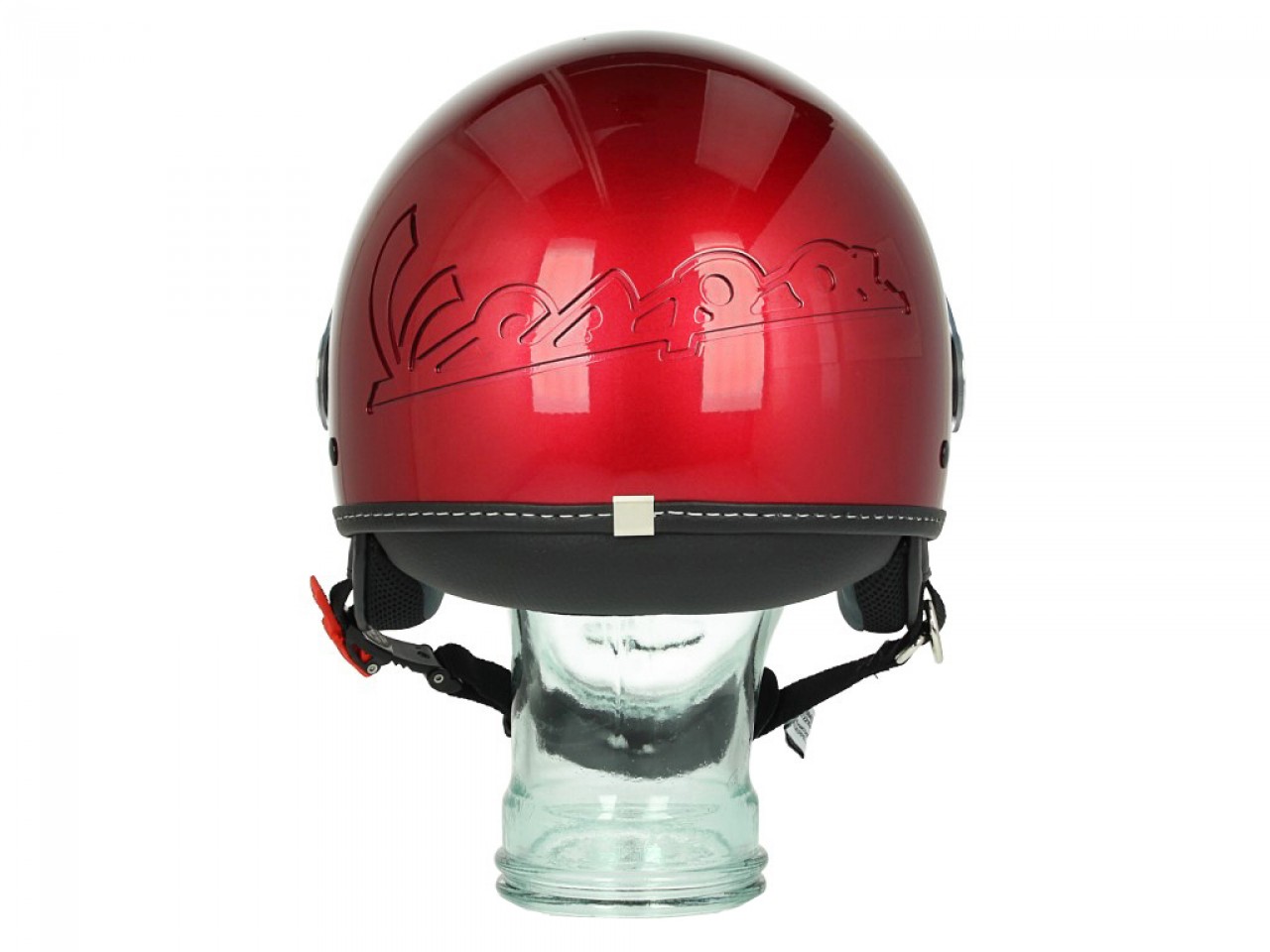 Casco Vespa "Visor" 2.0 Jet Rojo Must 880/A Talla XS
