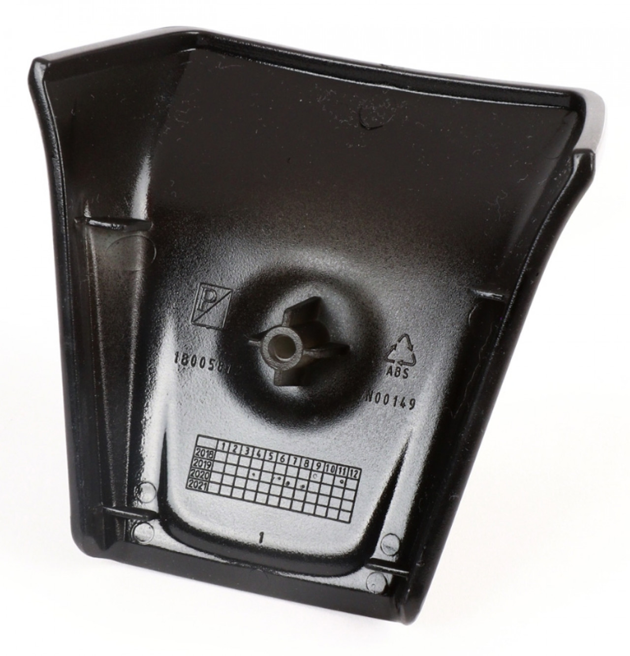 Funda original Vespa GTS, negro brillante para soporte de asiento