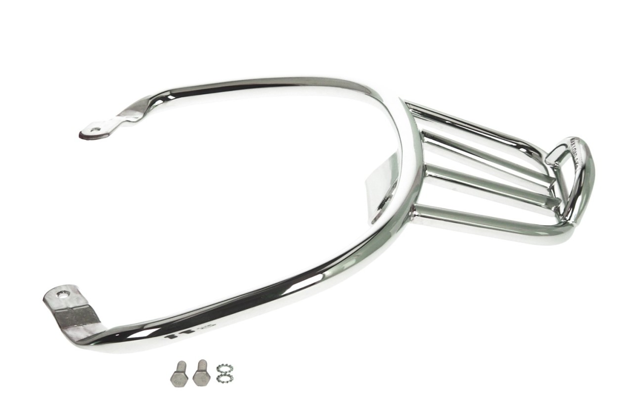 Portaequipajes Sport cromado para Vespa Primavera / Sprint (Euro 5 / 5+)