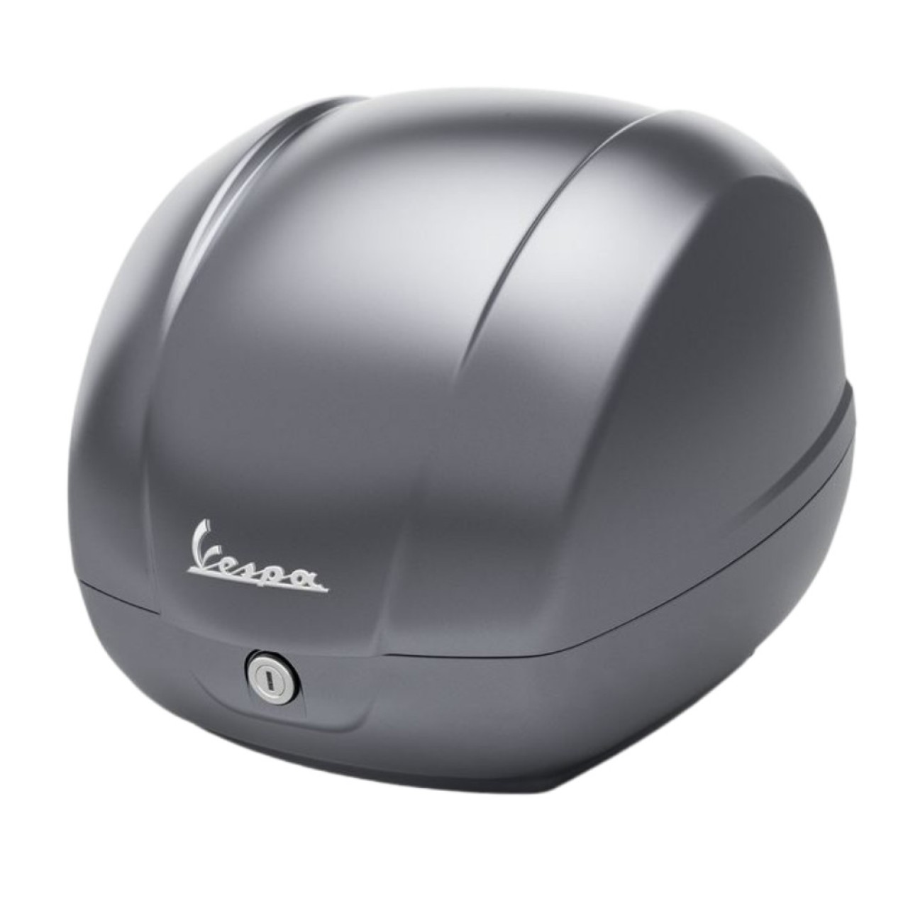 Baúl original de 36 l en gris mate 707/C para Vespa GTS 125/310 y GTV 310