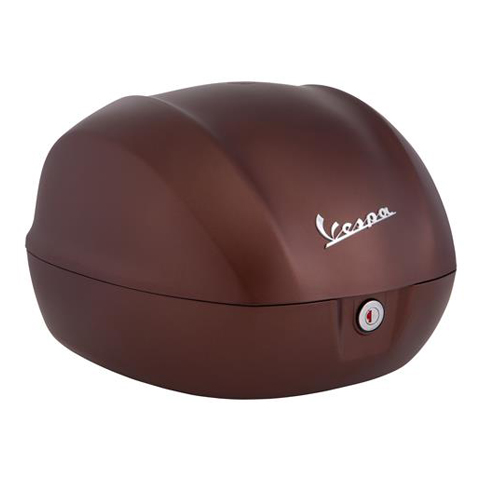 Original Topcase 32 l. para Vespa 50° Primavera marrón mate 139/A