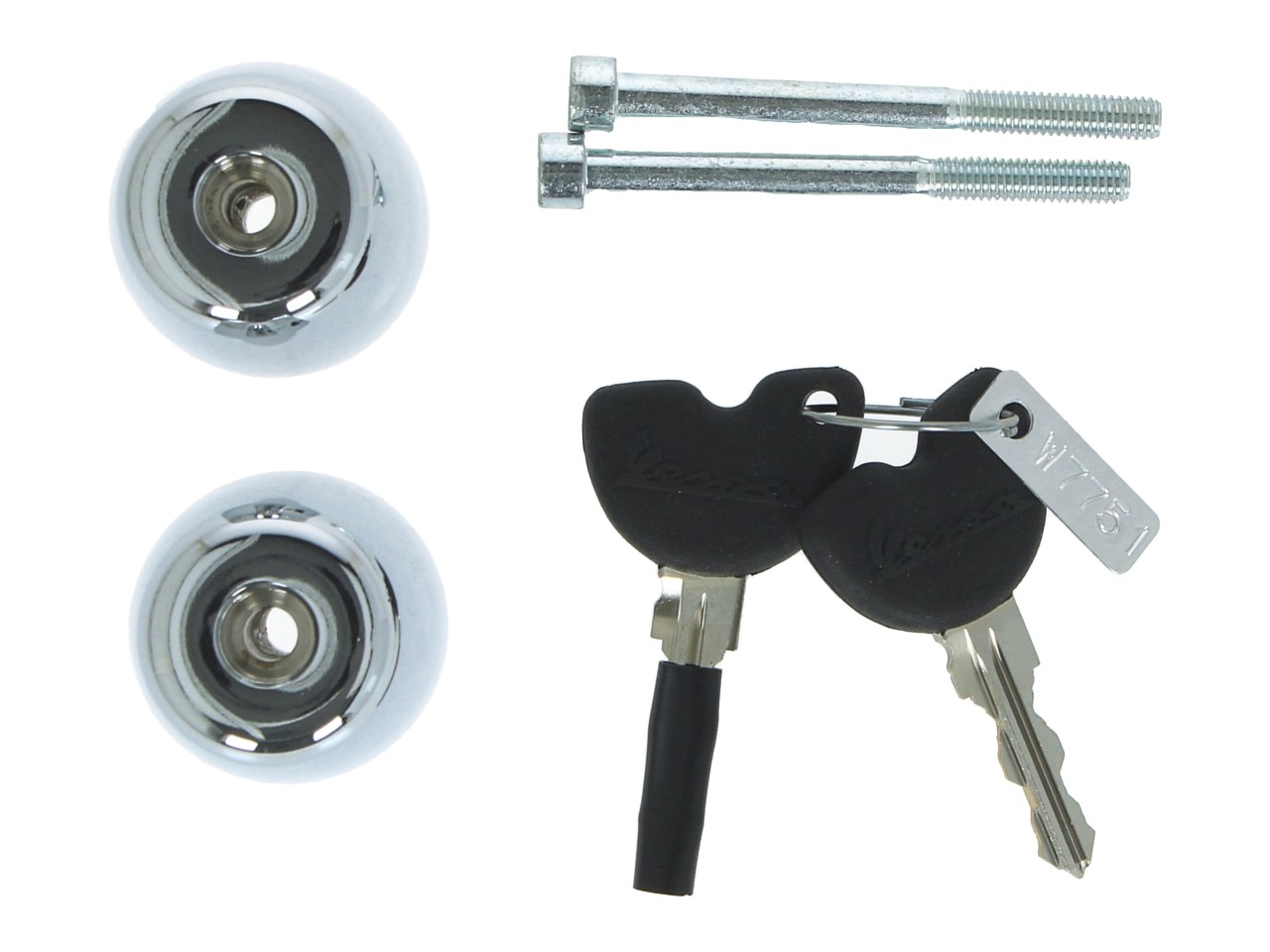 Baúl original de 36 l, negro, 98/A, para Vespa GTS 125/310 y GTV 310