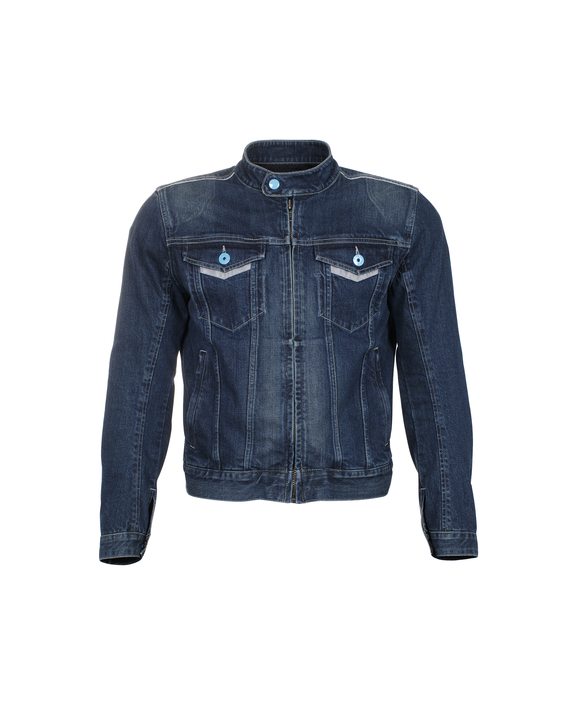 Chaqueta Vespa denim poliéster denim azul