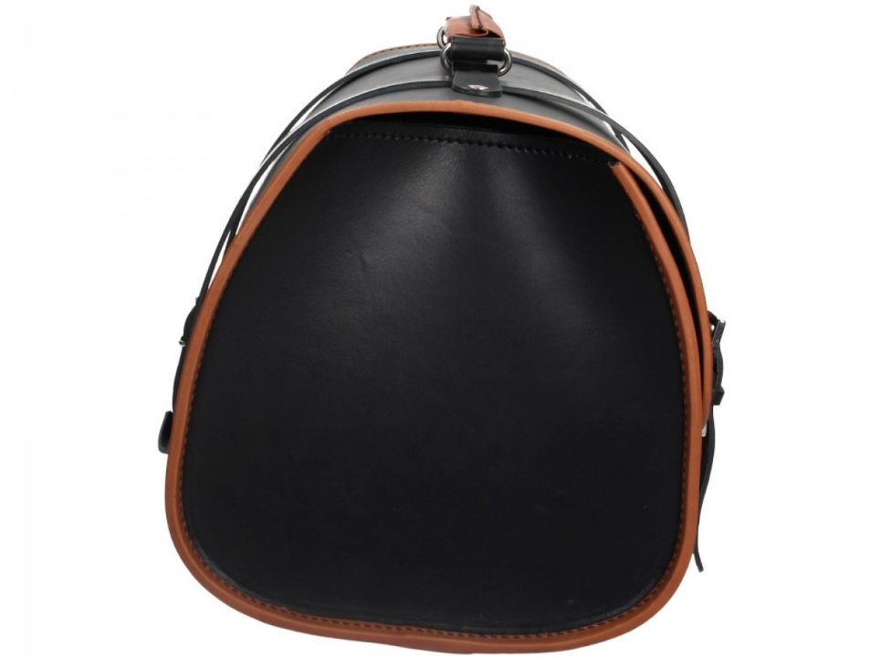Bolsa de piel Vespa original - Negra