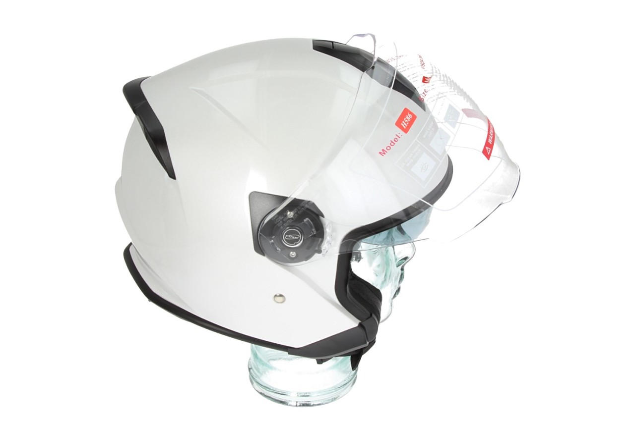 Casco jet Piaggio Full Jet PFJ blanco brillante