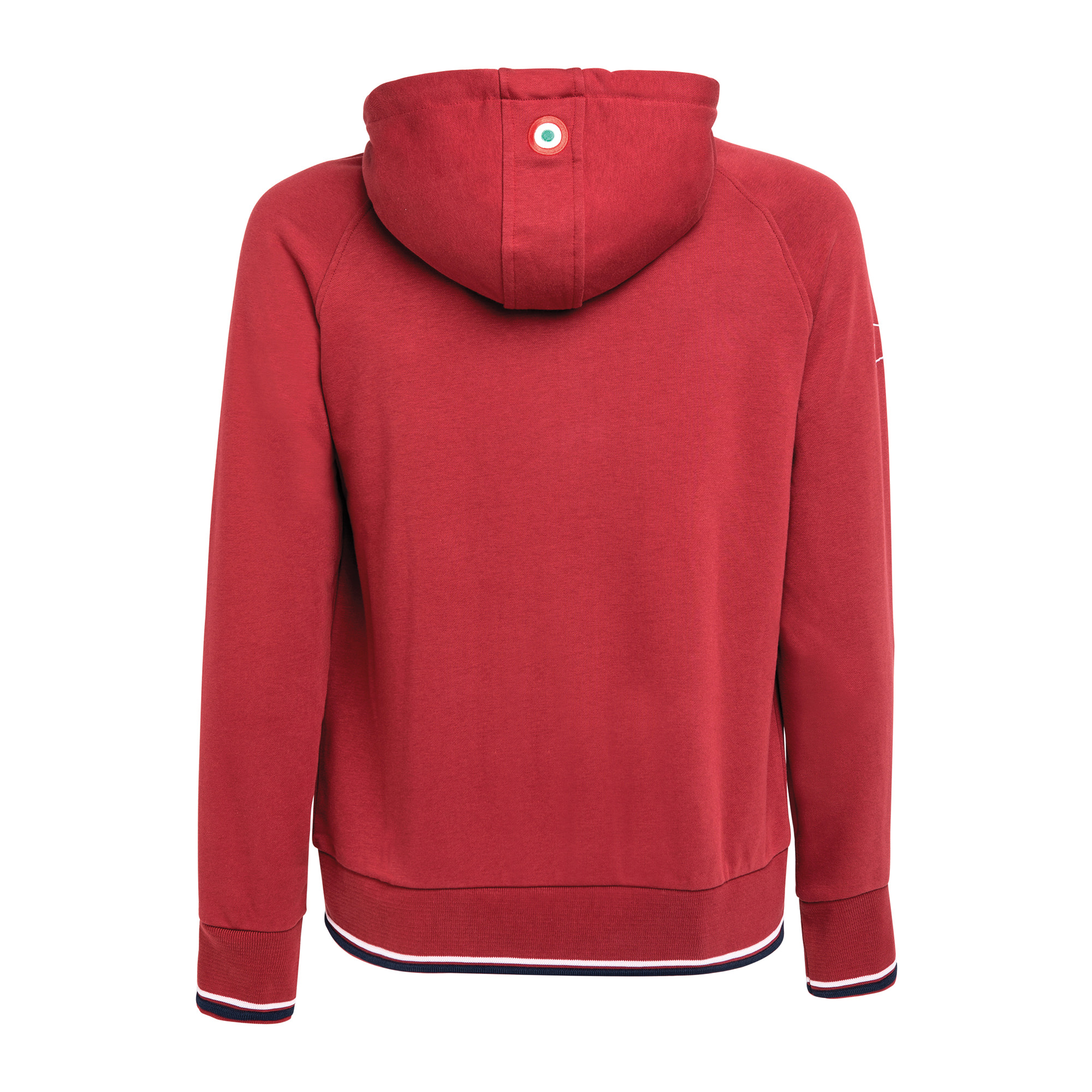 Vespa Sweat Shirt Chaqueta de algodón modernista caballeros rojo