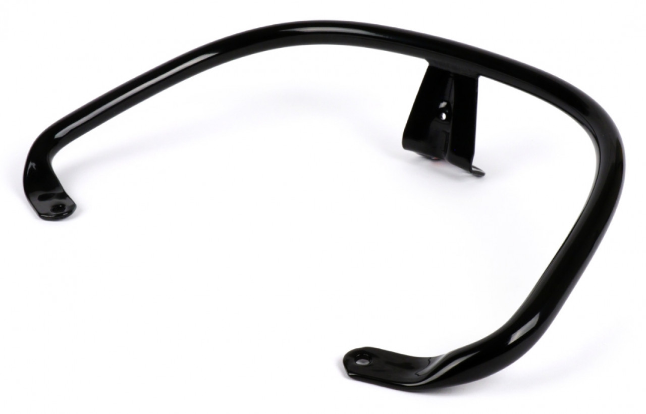 Soporte de asiento original Vespa GTS negro brillante