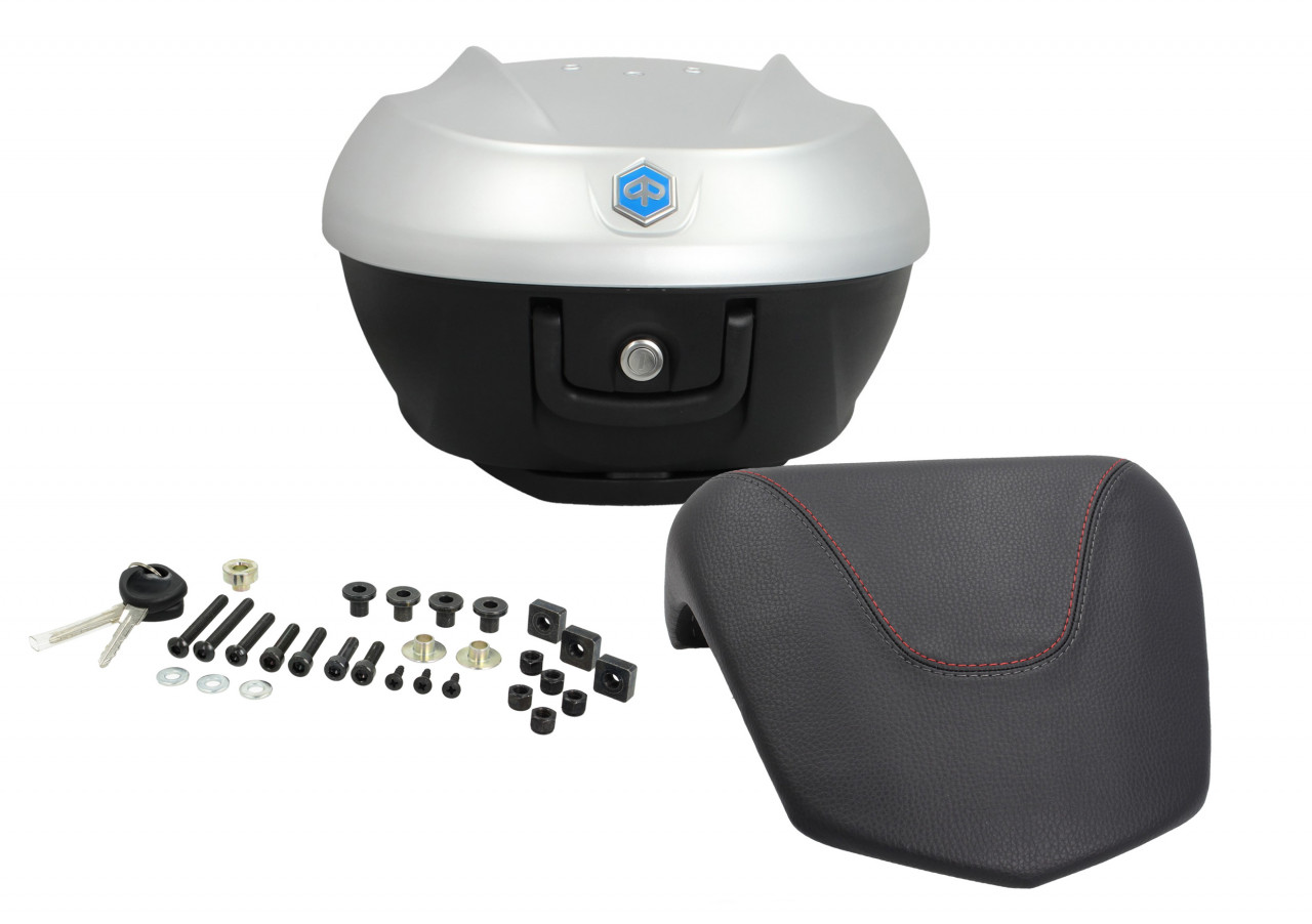Topcase 36L para Beverly Sport Original Piaggio - ARGENTO COMETA 760/B