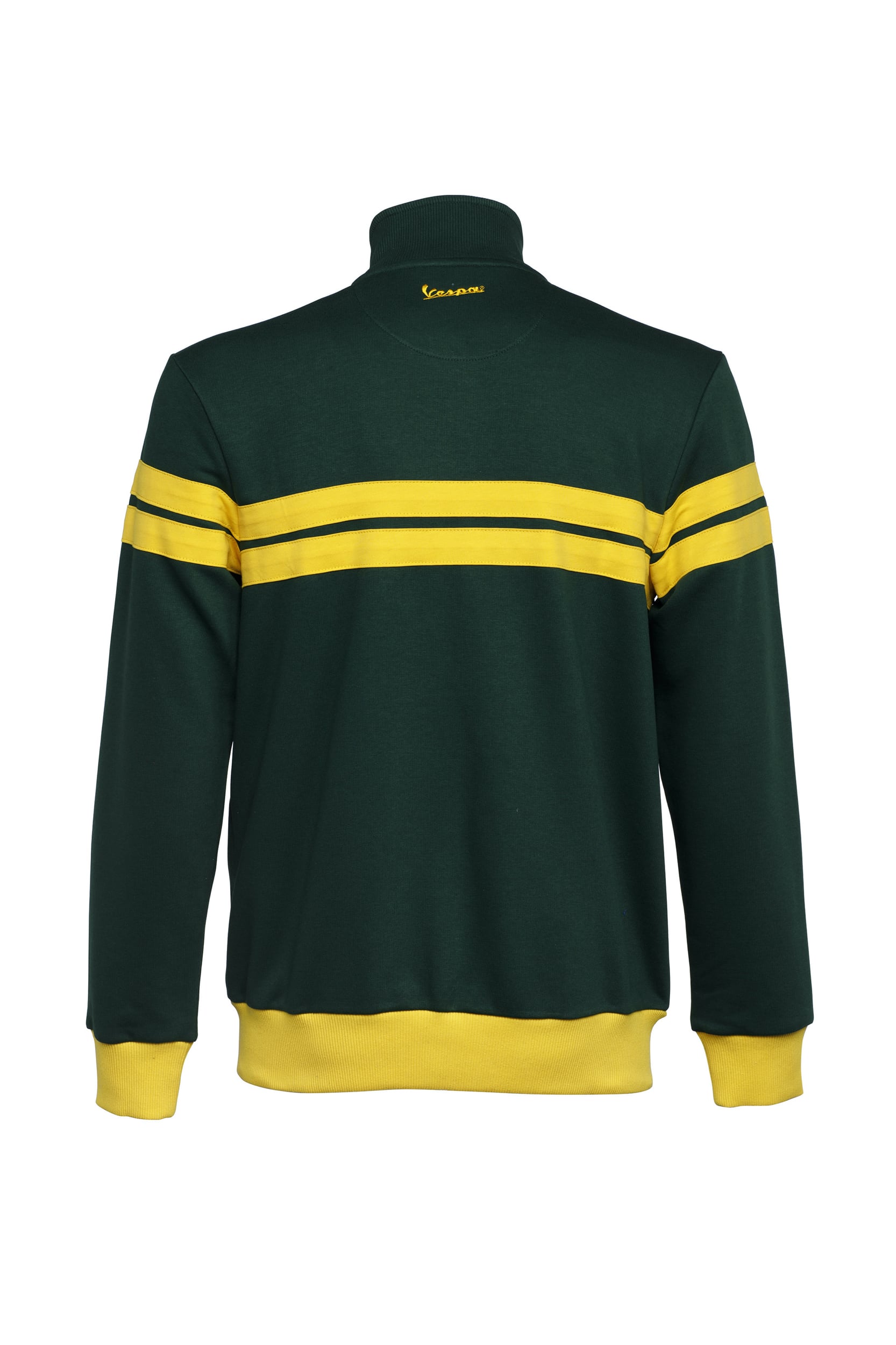 Chaqueta sudadera Vespa, Racing Sixties 60s verde / amarillo