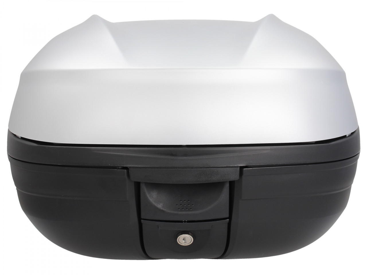 Kit Top Case (incl. placa de retención), 37 l, gris para Piaggio MP3 125 / 300 / Sport HPE