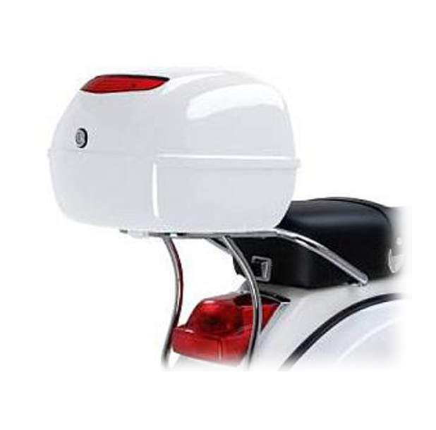 Portaequipajes trasero original cromado para Vespa PX