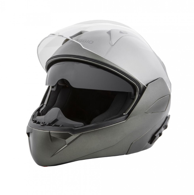 Casco modular Piaggio verde