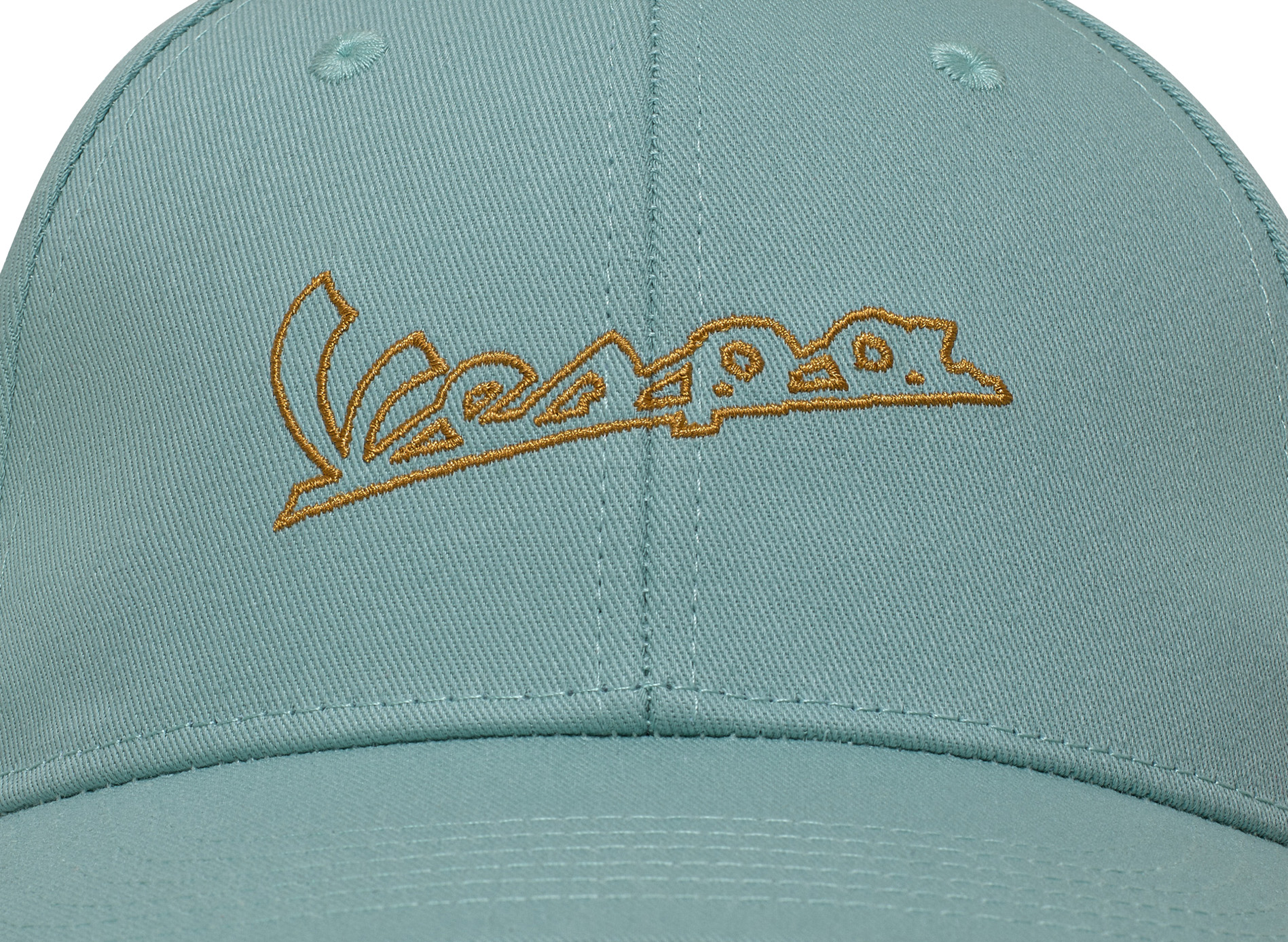 Gorra de béisbol Vespa Origin verde, colección DEC