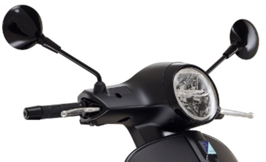 Spiegel links, zwart voor Vespa GTS Super Tech HPE