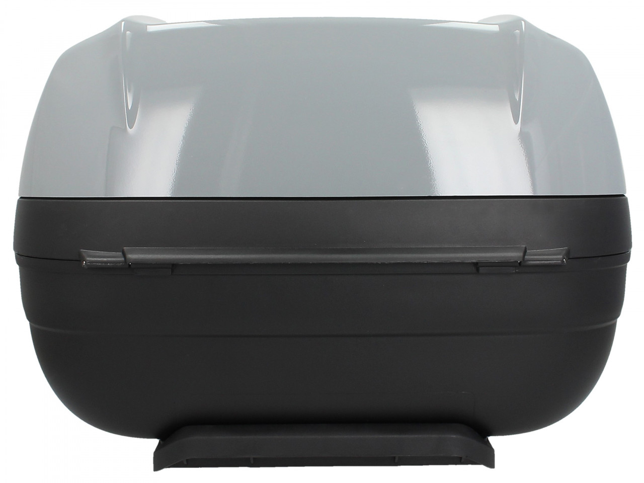 Kit Top Case (incl. placa de retención), 37 l, gris para Piaggio MP3 125 / 300 / Sport HPE