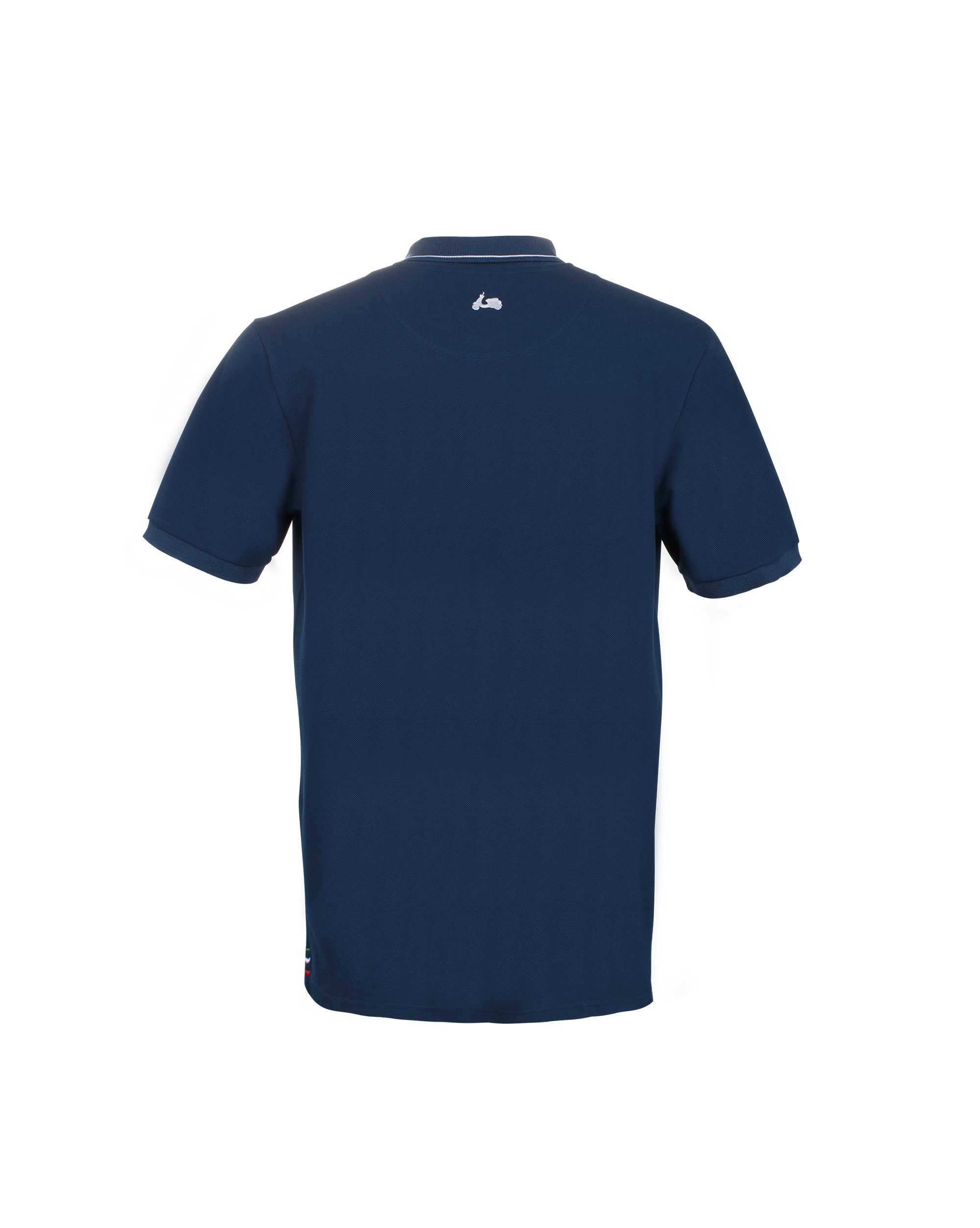 Vespa Polo Gráfico Hombre, azul