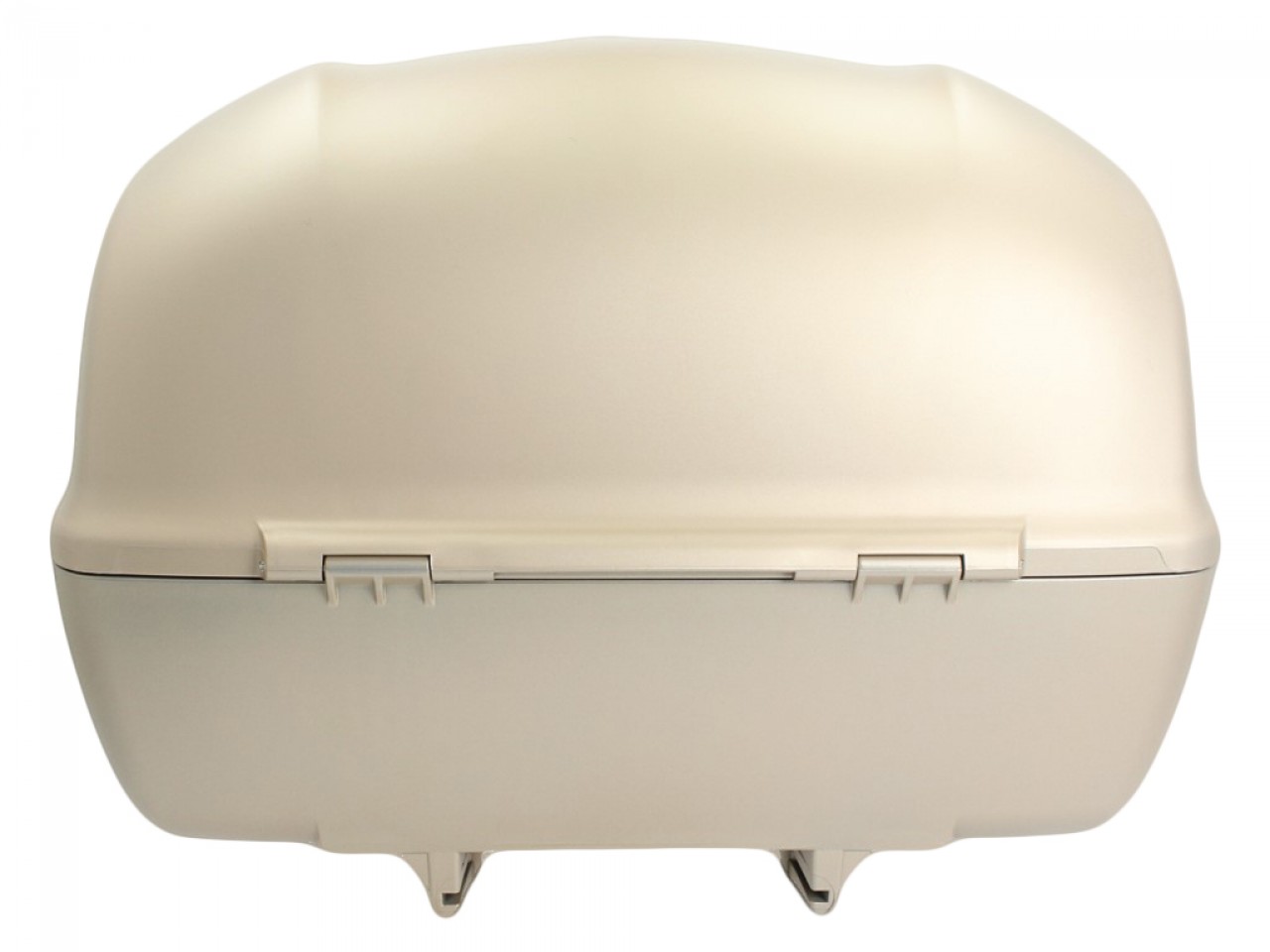 Baúl para Vespa de 32 l, beige mate, 516/A, sin respaldo