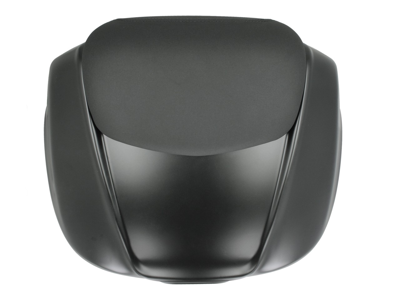 Maleta trasera de 37 l con respaldo para Piaggio Medley Sport 125/200 (24-) - negro mate 85/C