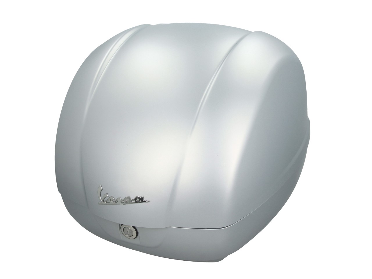 Baúl original de 36 litros en gris claro G23 para Vespa GTS 125/310 y GTV 310