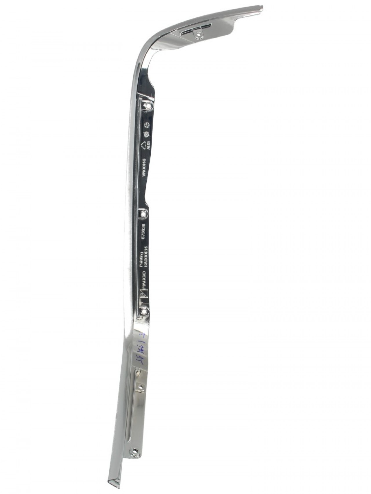 Protector de piernas de tubo de ranura mono cromado Piaggio para Vespa Primavera/Sprint 50-150ccm